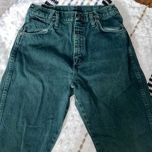 Vintage Wrangler Forest Green Jeans